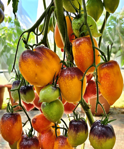 Alternative view of SGT. PEPPER'S BI COLOR HEART Tomato شتلة طماط