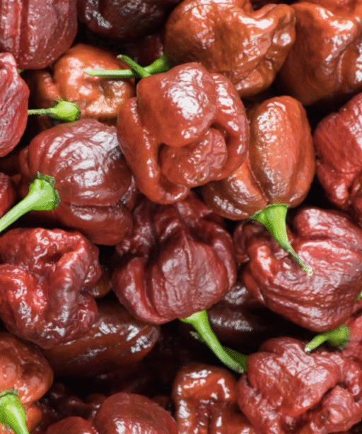 Alternative view of Moruga Chocolate شتلة فلفل